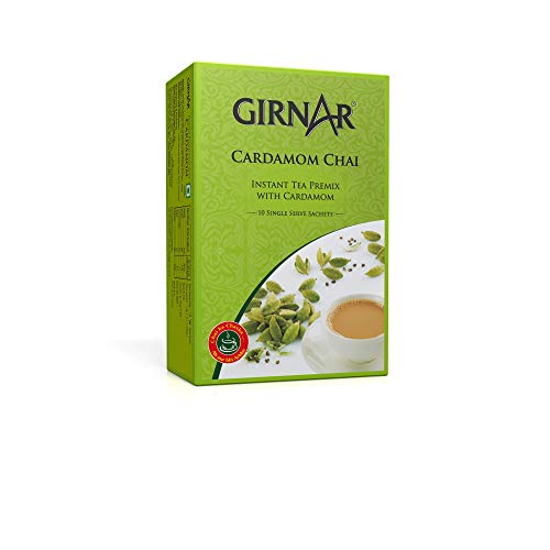 

Teh Bubuk Instan GIRNAR CARDAMOM CHAI INSTANT TEA PREMIX CARDAMOM 140 GM