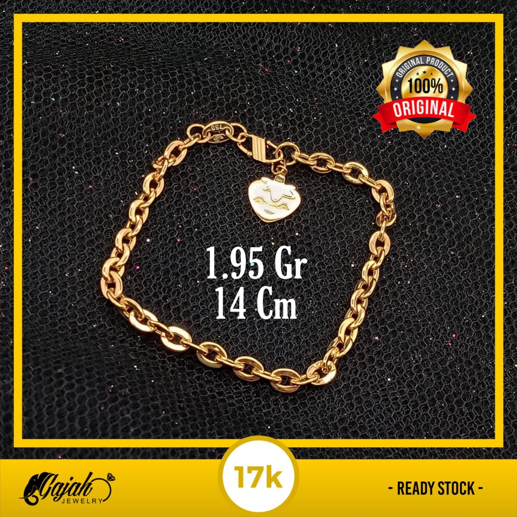 Gelang Anak Emas 17K - 1.95 Gr Kadar 750 - 4480