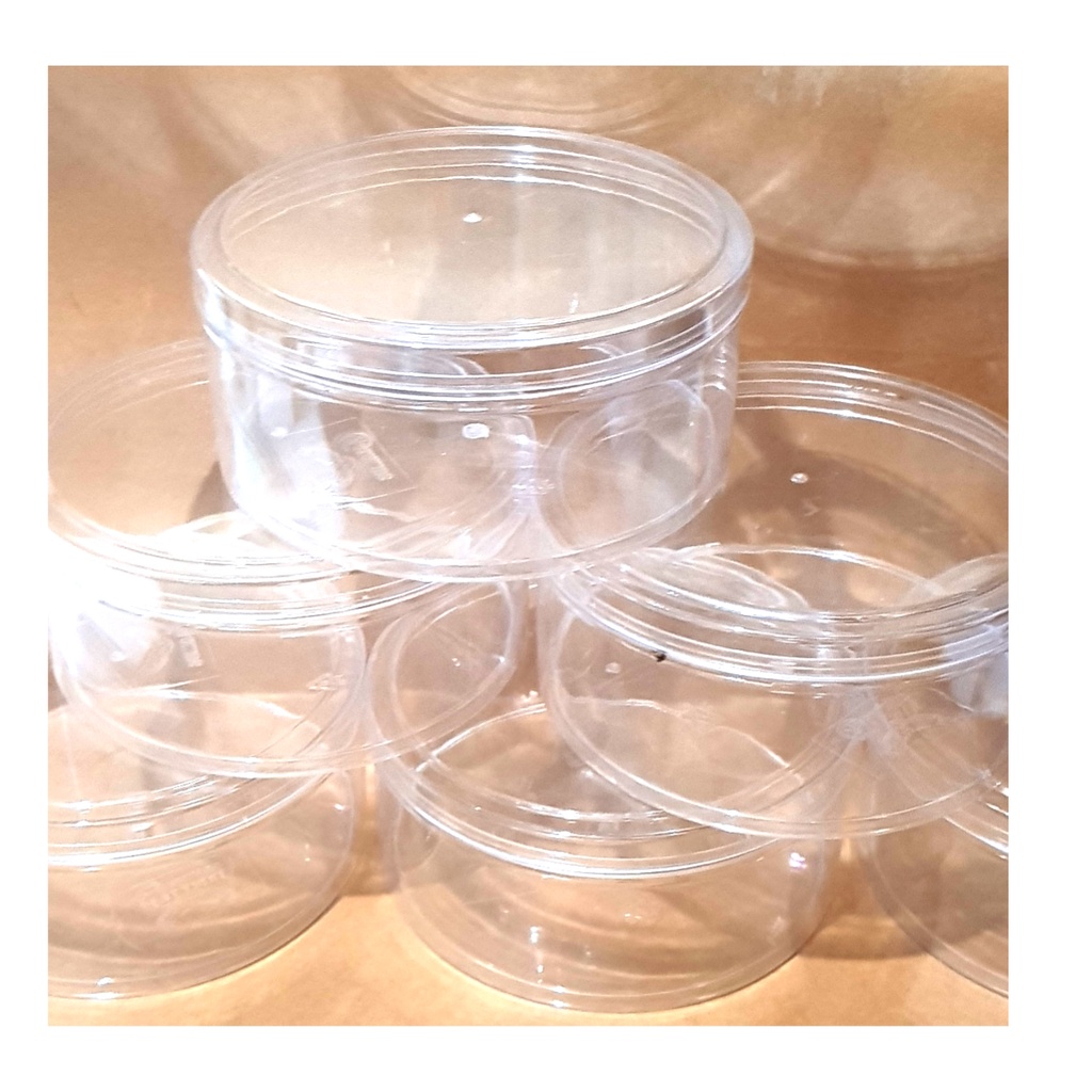 Toples Plastik 500 gr   (12 pcs) / Tempat Nastar / LUSIN / KAPASITAS 500 / 580 GRAM KUE NASTAR /  TOPLES KUE