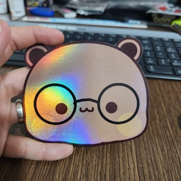 

Sticker Hologram Anime Besar - PSH1441 - Bear