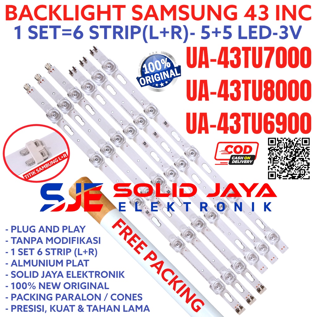 BACKLIGHT TV LED SAMSUNG 43 INC UA 43TU7000 43TU8000 43TU6900 UA43TU7000K UA43TU8000K UA43TU6900K UA43TU7000 UA43TU8000 UA43TU6900 43TU LAMPU BL 10K 43TU7000K 43TU8000K 43TU6900K UA-43TU7000K UA-43TU8000K UA-43TU6900K UA-43TU7000 UA-43TU8000 UA-43TU6900