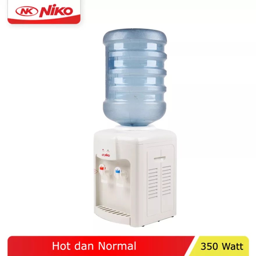 Niko Dispenser Galon Atas Air Minum Panas Hot dan Normal Murah NK-8W