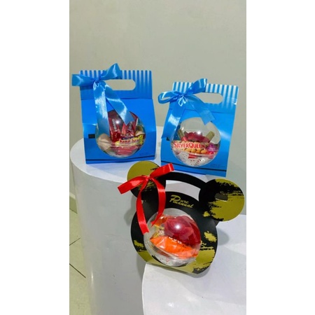 

READY Hadiah GIFT BAG SET CEWEK COWOK COKLAT EKONOMIS MURMER