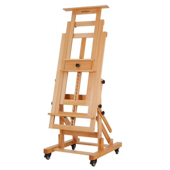 

Meeden Movable Easel H-Frame Multi Function 2 Canvas Heavy Duty Stand Lukis