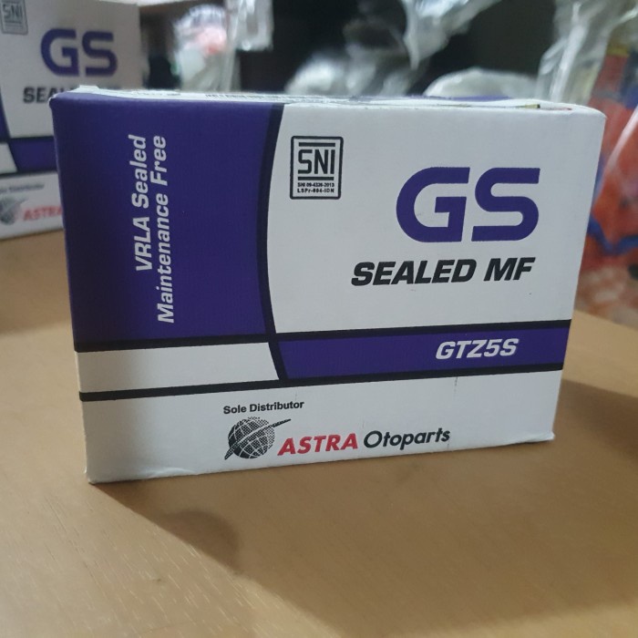 Produk Terbaik] AKI/BATTERY GS SEALED MF GTZ5S