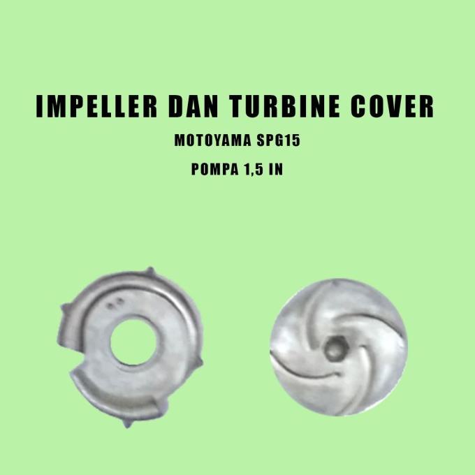 Impeller Dan Turbine Cover Alkon Spg15 Motoyama