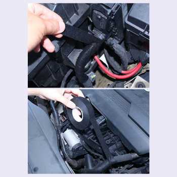 Lakban Kain Pembungkus Pelindung Kabel Tape Listrik Motor Mobil Otomotif Panjang 15M Solatip Isolasi Perekat Tahan Panas Anti Air Tape Heat-resistant Adhesive / Lakban Solatip Isolasi Solasi Selotip Kabel Listrik Bakar Tahan Karat Korosi Aman Anti Rusak