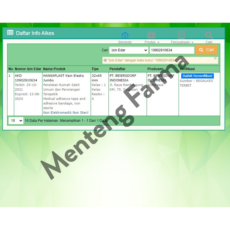 Hansaplast Jumbo - Dus Isi 50 Lembar