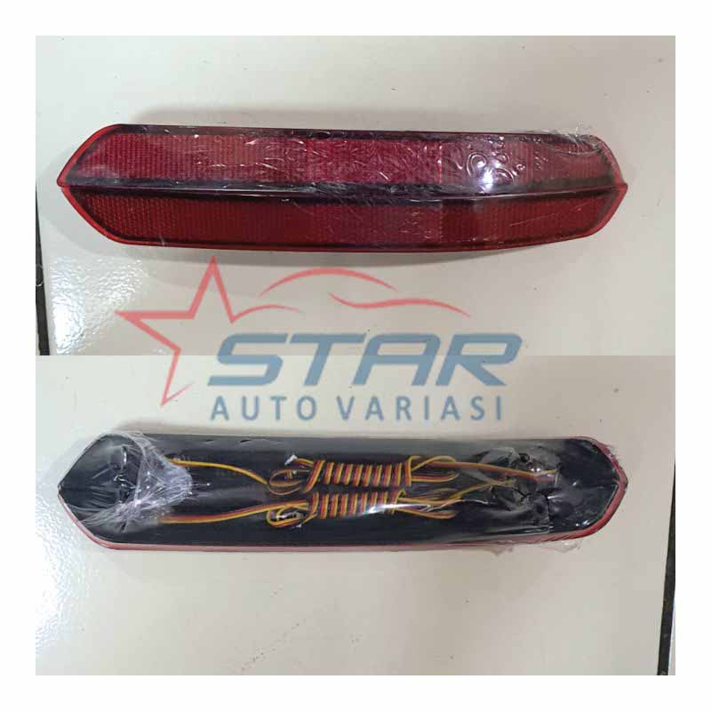 Lampu LED reflektor bumper belakang Innova reborn 2016-2021.