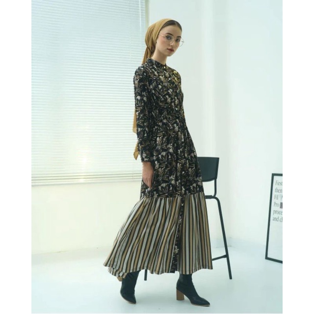 PASYA DRESS BLACK || ALEZA LABEL