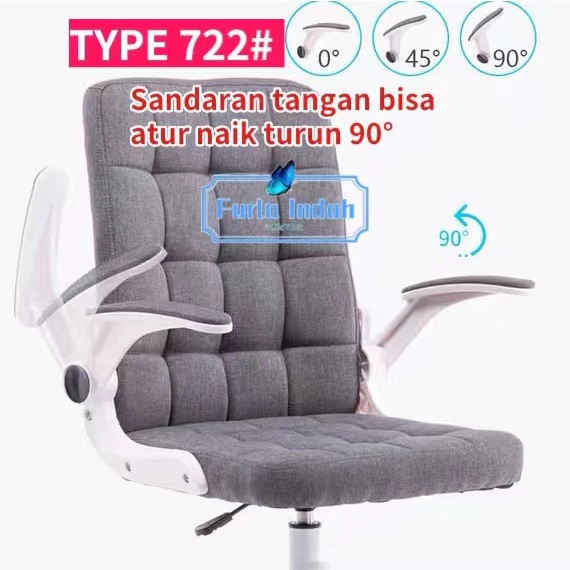 kursi kantor kursi kerja kursi belajar kursi hidrolik  TYPE 722#