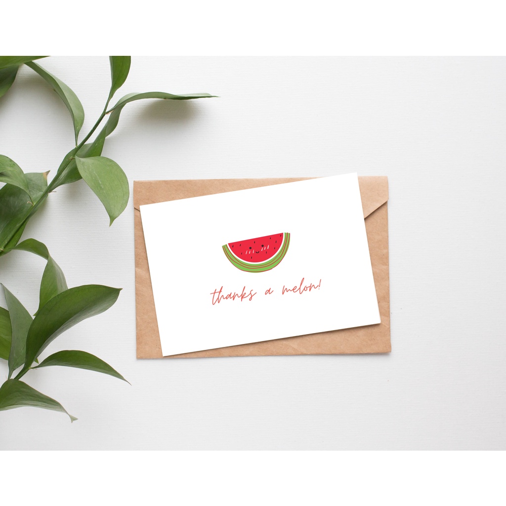 

Leledoodle - Thank you card | Greeting Card | Kartu ucapan valentine | Valentine Cards