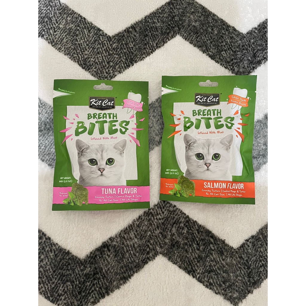 KITCAT Snack Kucing | Breath Bites 60 Gram