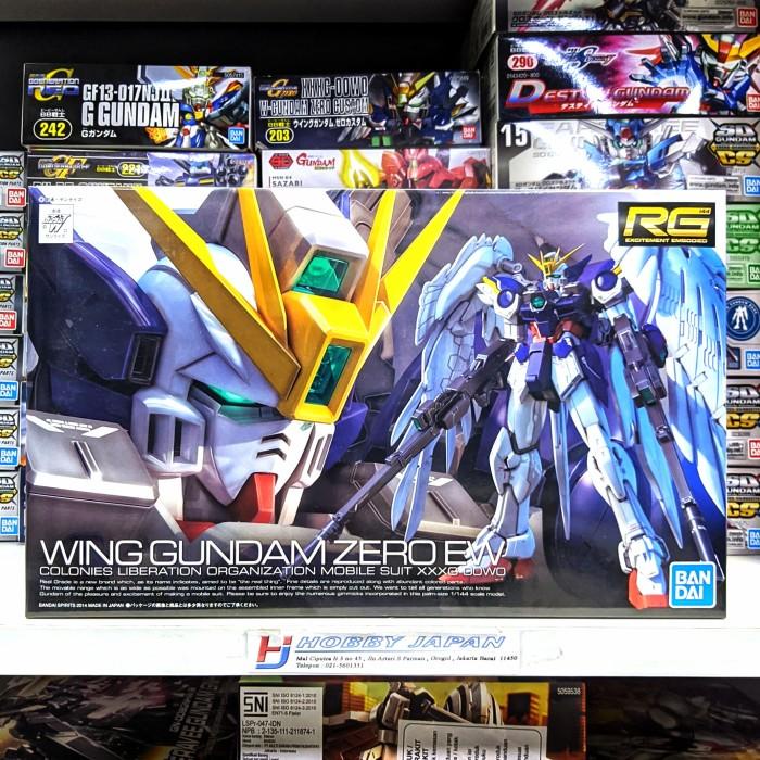 Terlaris Rg Wing Gundam Zero Custom Ew