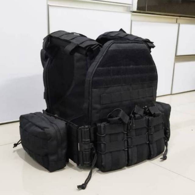 body vest tactical blackmamba / rompi blackmamba TNI POLRI
