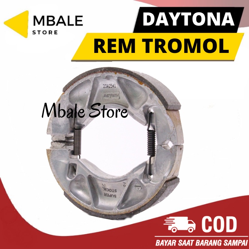 Kampas Rem Belakang Tromol Genio, Beat Street, Beat Deluxe, Scoopy Donat Original Daytona 5059