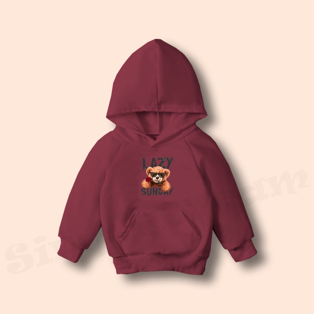 Hoodie Anak Sweater Anak Baby Bear 2-13 Tahun Anak