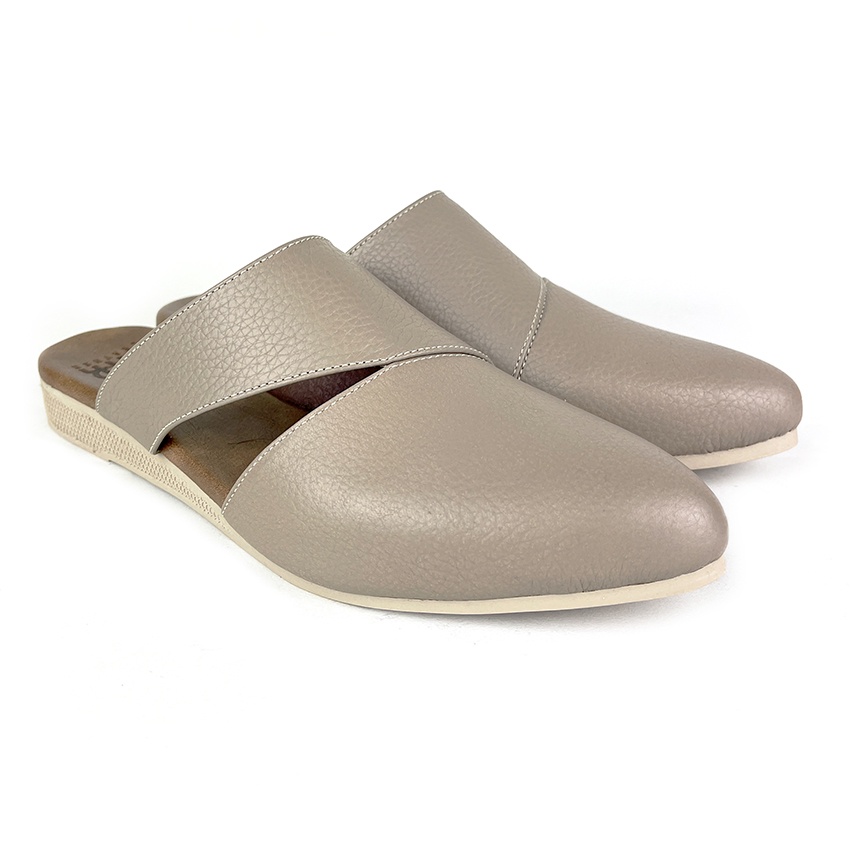 Sepatu Kulit Wanita Slip on Bustong Original Bahan Kulit Sapi Garut 01
