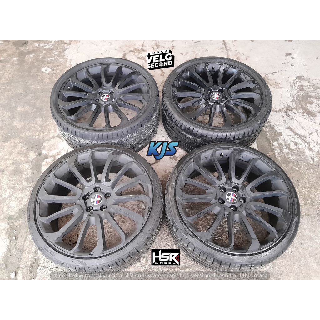 VELG BMW R22X9,5 H5X120 ET45 + BAN 265 30/335 25 R22