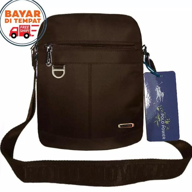 [COD] Polo Power 997 - Tas Selempang Pria Tas Polo Original Cross body Sling bag Import Tas Slempang
