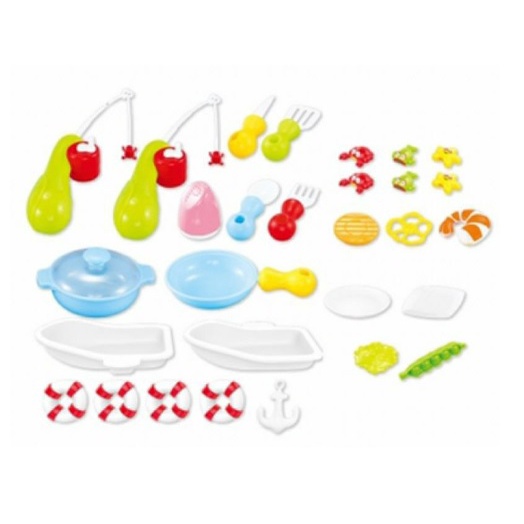 Mainan Anak Sea Outing Fishing And Kitchen Ship Mainan Pancing Ikan Dan Dapur Anak Main Masak2an 636-2