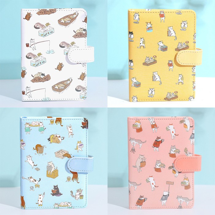 

Terlaris Notebook Motif Kucing Buku Agenda Jurnal Dairy Kunci Magnet