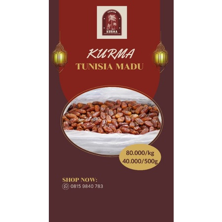 

Kurma Tunisia Madu