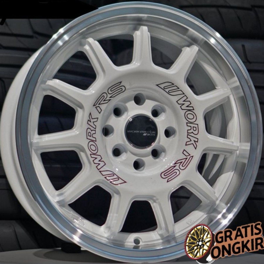 velg racing ring 16 murah WORK RS mobil jazz brio.mobilio.avanza.agya
