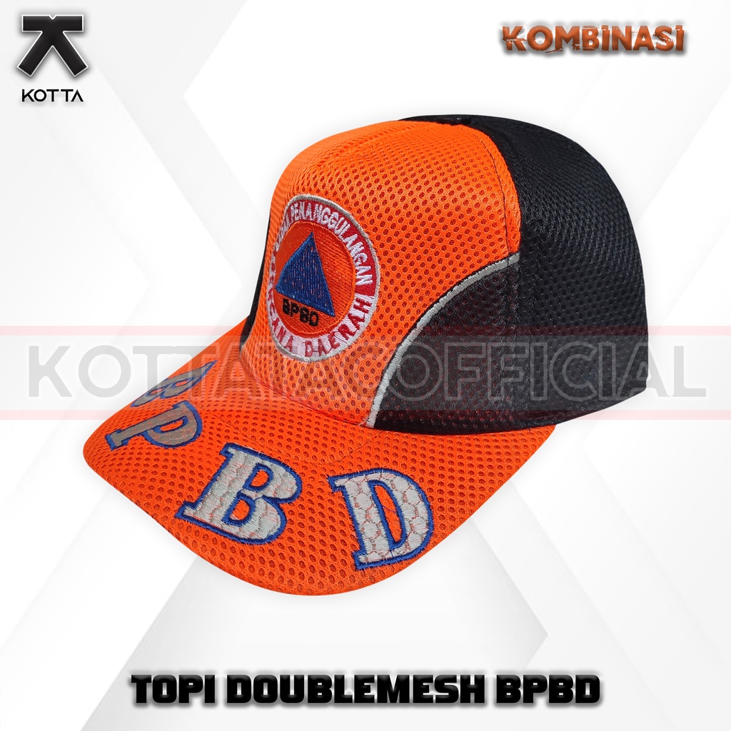 TOPI JALA BPBD HITAM - TOPI BPBD BERKUALITAS - TOPI BPBD ORANGE - TOPI BASARNAS - TOPI TIM SAR