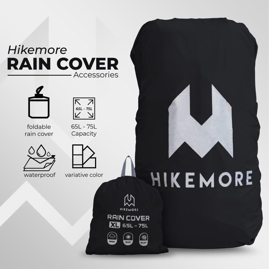 Promo Sarung Tas Hikemore Rain Cover XL 65L-75L Carrier