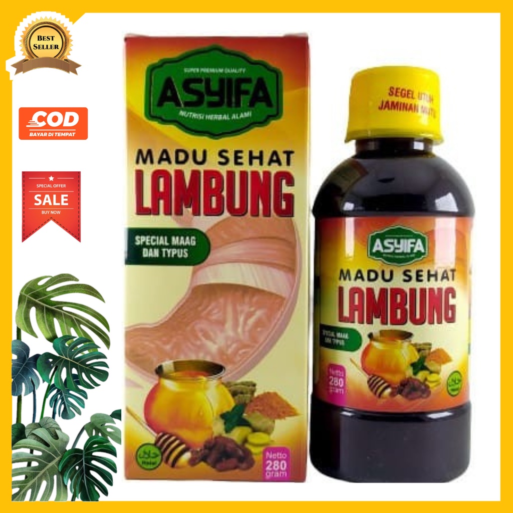 

Madu Sehat Lambung Asyifa Special Maag Dan Typus 100% original