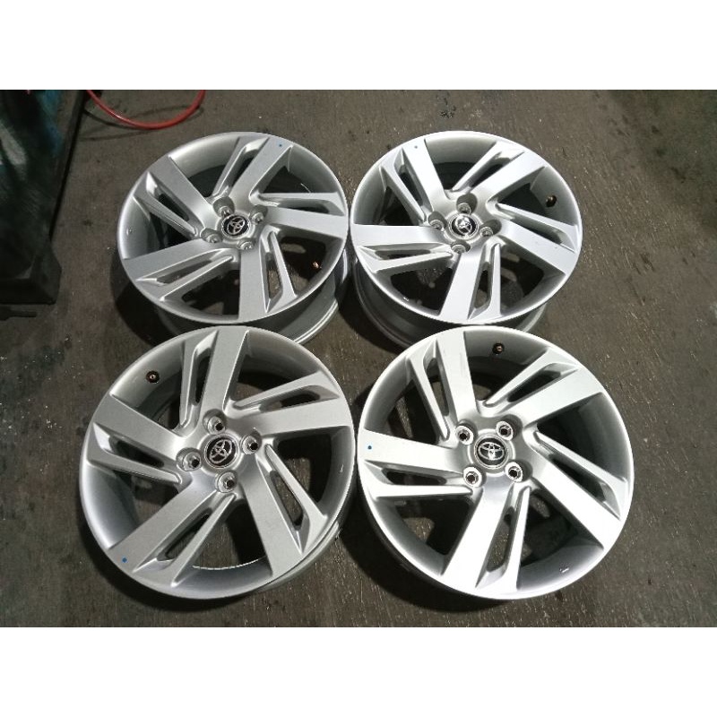 pelek mobil bekas Raize ring  16 pcd 4x100 lebar 6 et 40