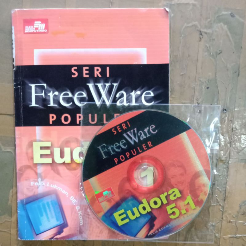 Seri Free Ware Populer Eudora 5.1 Bonus CD Felix Lukman Elex Media Komputindo Kode K-Kp 058 Asli Ori