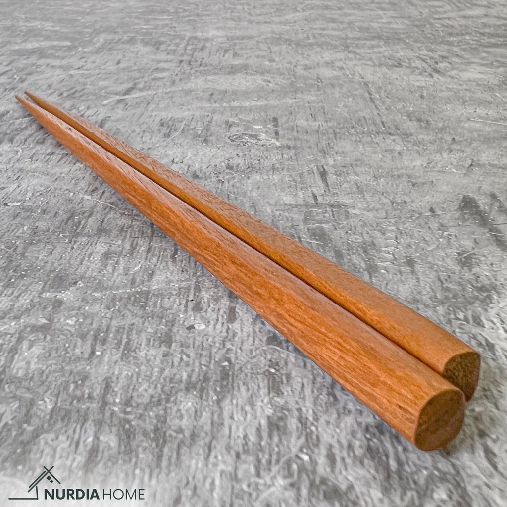 Sumpit Kayu (Wooden Chopstick 22,5 cm) by Nurdia Home - W01