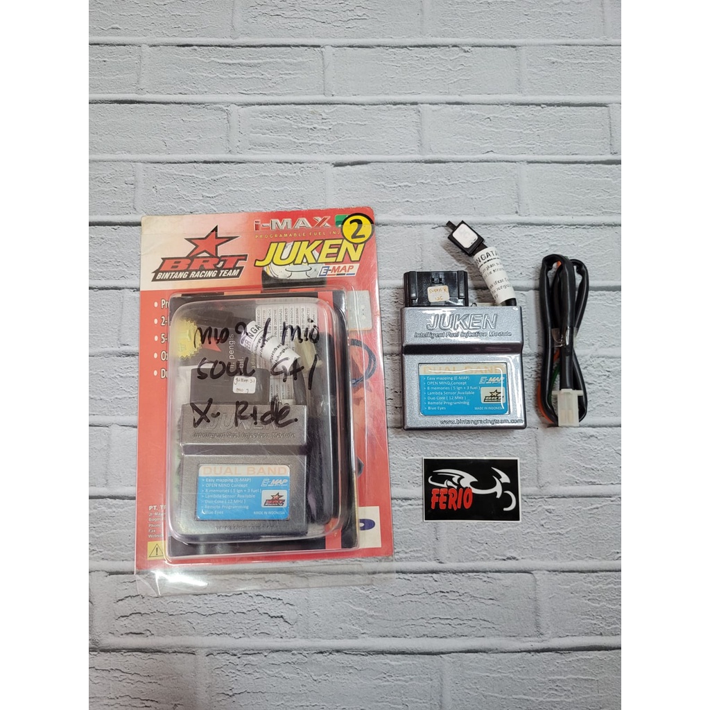 ECU BRT Juken 2 Juken 3 Supra x 125fi/Mio j/Soul gt Xride Power Max Dualband