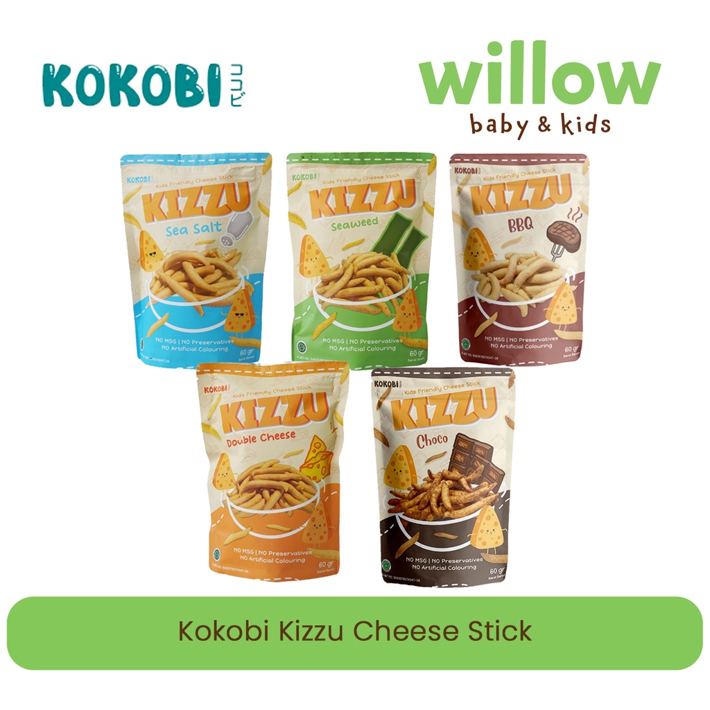 

Snack Instant - Kokobi Kizzu Cheese Stick 60Gr