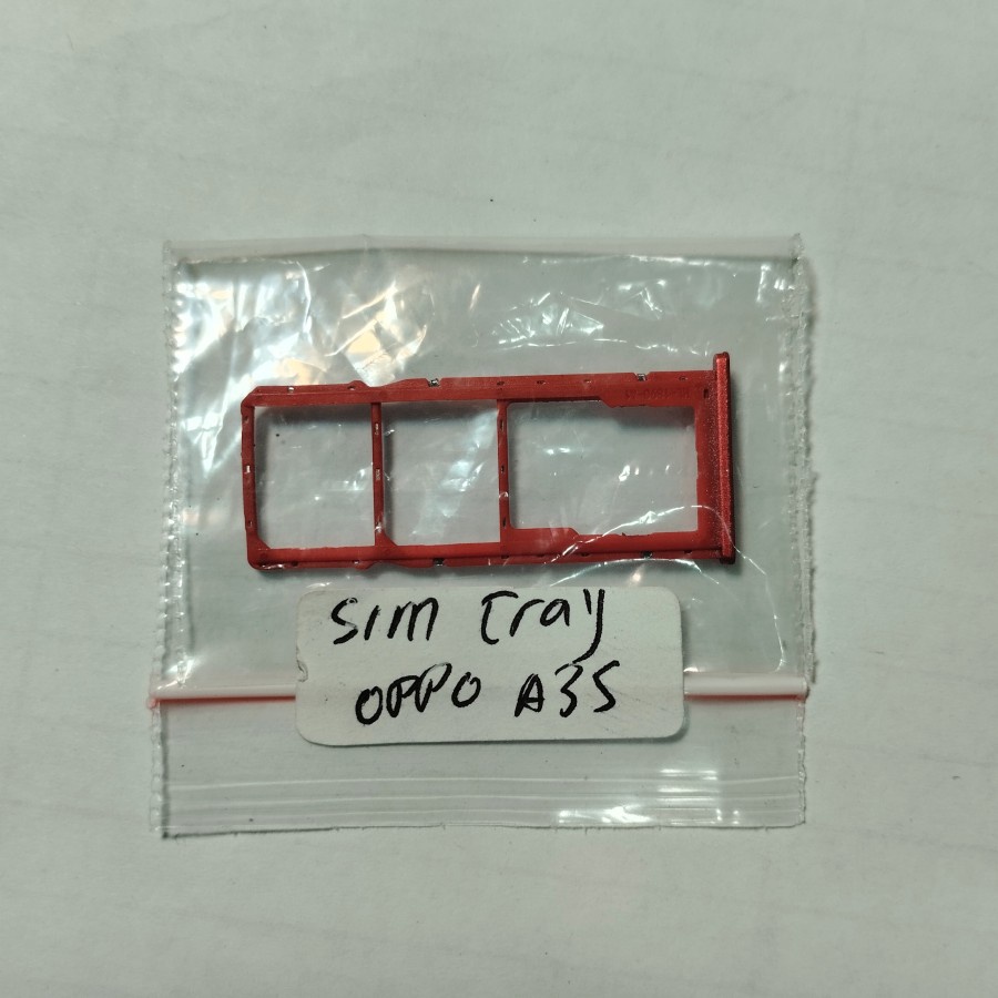 SIM Tray / Slot SIM / Tempat SIM Card Oppo A3S Original Copotan