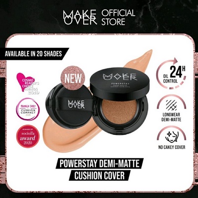 AURORA - MAKE OVER Powerstay Demi Matte Cover Cushion