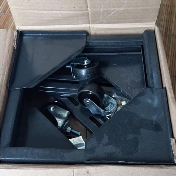 Kaki Kulkas Besi | Roda Atau Tatakan Alas Mesin Cuci 1 Tabung Non Cod