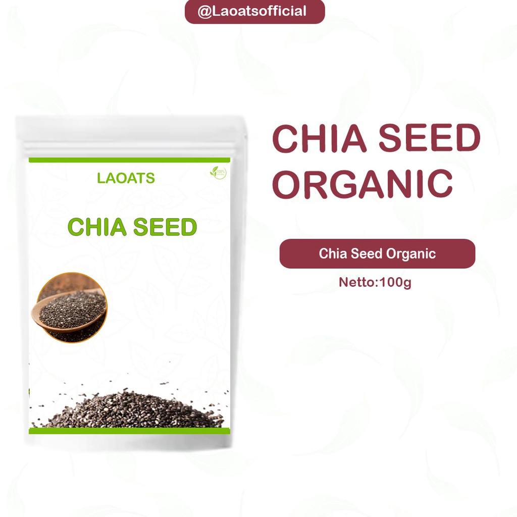 

Chia Seed Organik Laoats (100g)