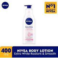 NIVEA Body Care Extra White Radiant & Smooth Lotion 400 ml (Pump)