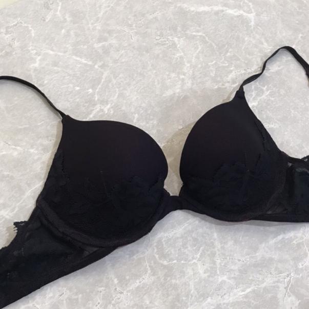TERBAIK Victoria’s Secret Maroon Gel Pushup Lacey Bra VS Bombshell Original Push Up Bra Import Bh Ka