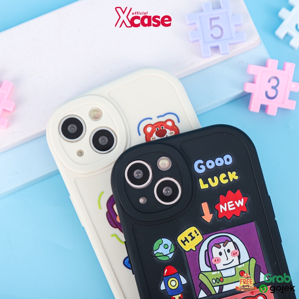 Softcase Cartoon Toy Story Full Lenscover for iPhone 7 8 PLUS XR X XS 11 12 13 14 14+ Plus Pro Max