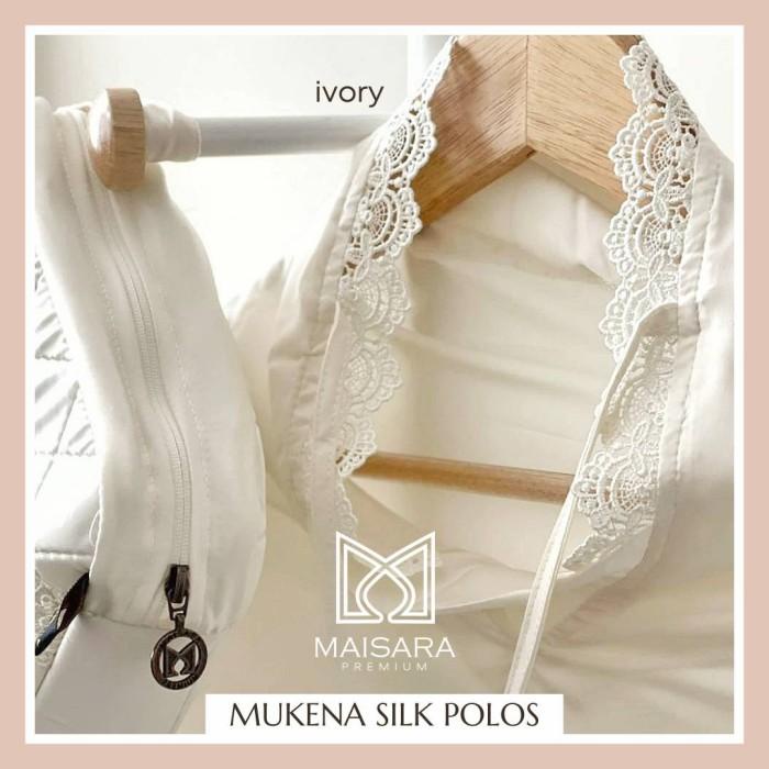 Mukena Silk Maisara Premium / Mukena Silk Polos Maisara Original