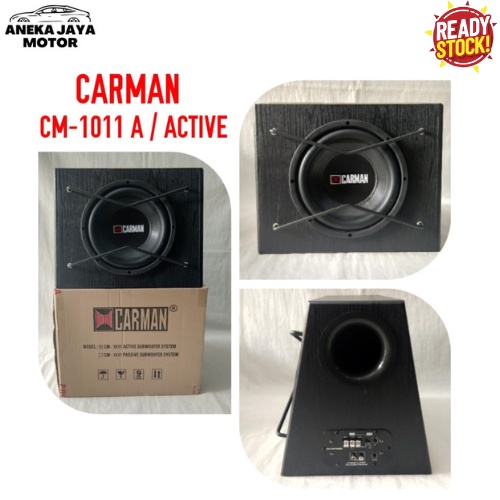 SUBWOOFER AKTIF 10 Inch BASSTUBE Carman CM-1011