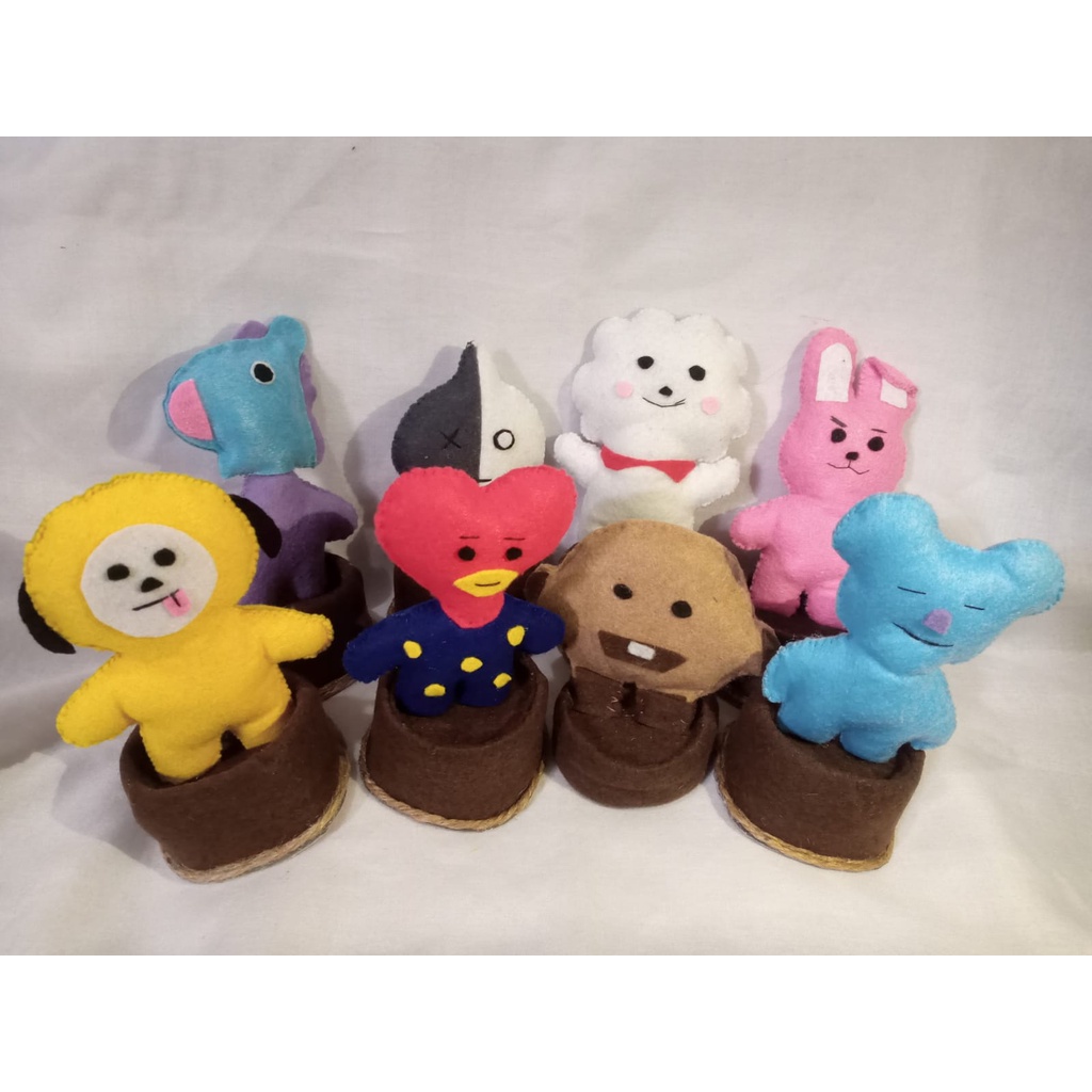 PAJANGAN BONEKA BT21 - ( VAN) / BONEKA BTS / BONEKA BTS 21 / BONEKA BTS
