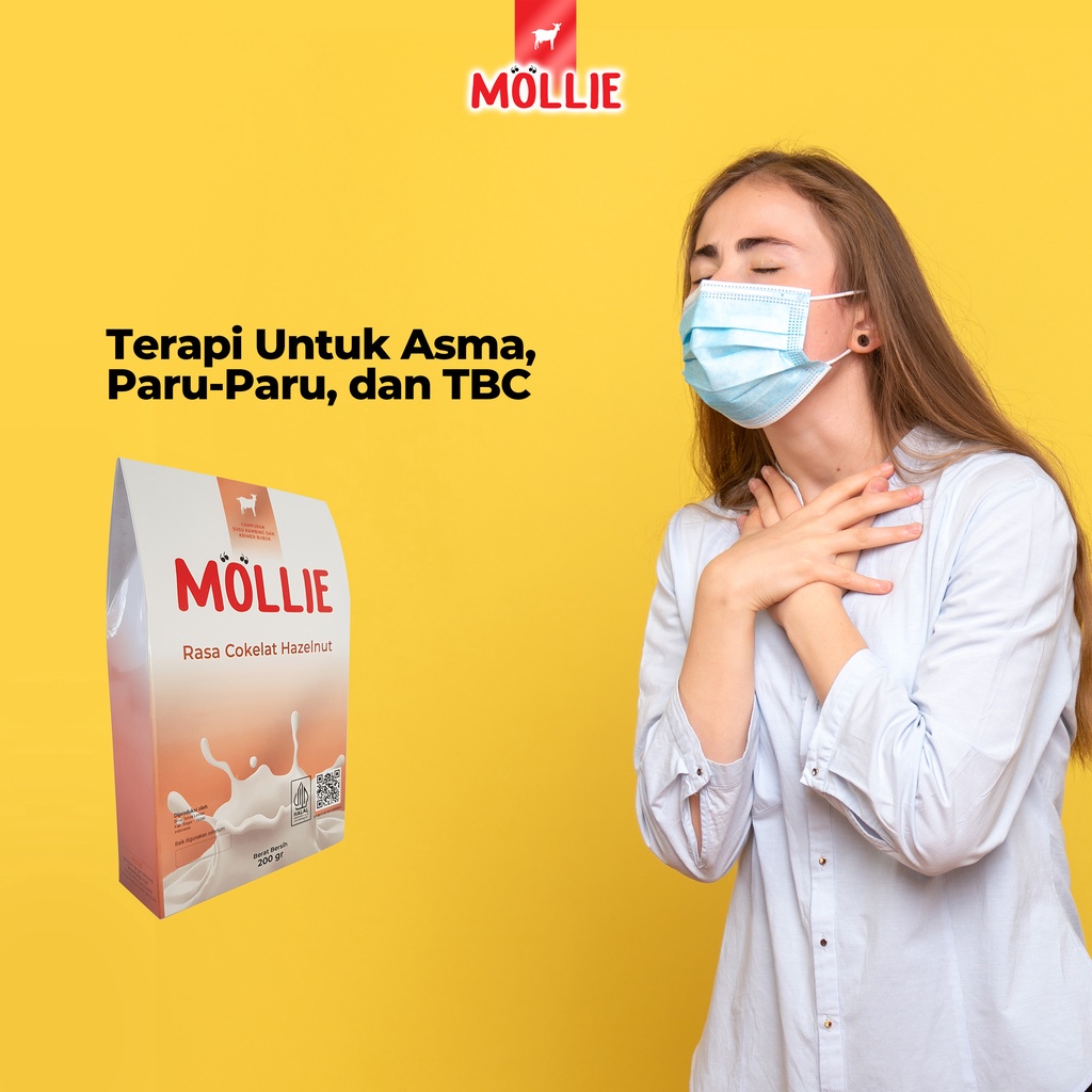

Terapi Asma, Paru-Paru, dan TBC, Susu Kambing Bubuk Premium Mollie, Kaya Kandungan Fluorin