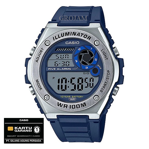 CASIO MWD-100H-1A MWD-100H-2A MWD-100H-9A MWD 100H ORIGINAL GARANSI RESMI