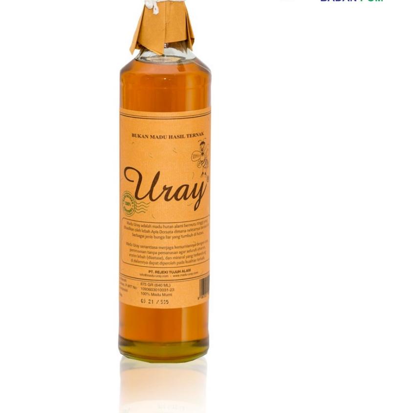 

➲ Uray 640 ml ( Lebah Hutan / 100% Raw Natural Honey) ♖