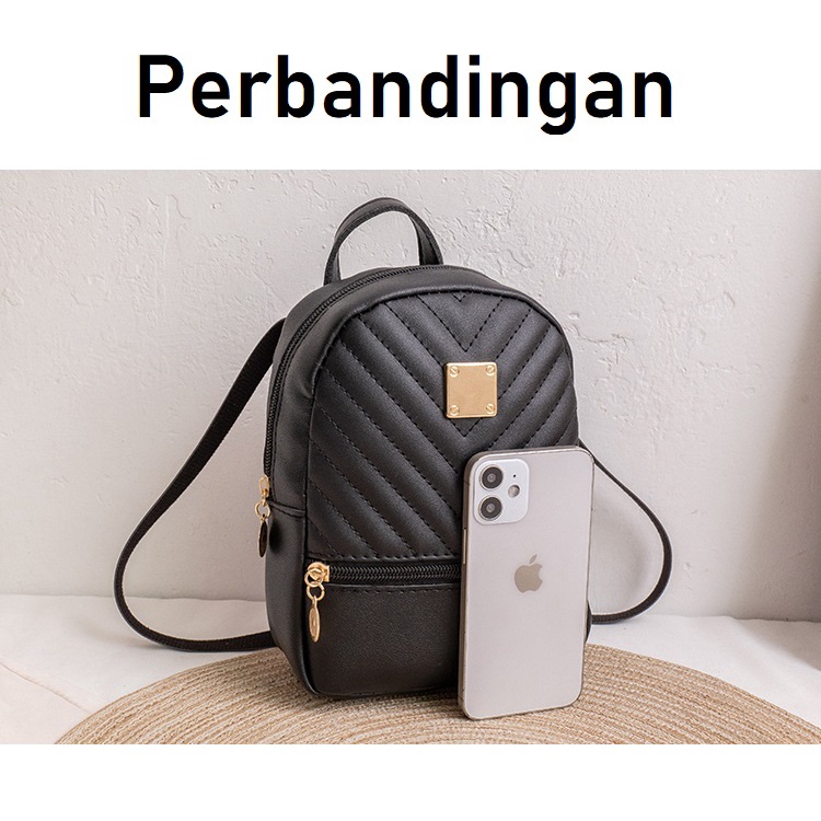 BP39 Tas Ransel Wanita Mini Backpack Mini Wanita Import